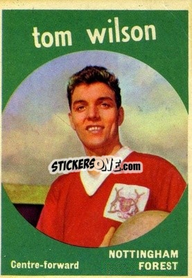 Sticker Tom Wilson - Footballers 1960-1961
 n. 25 - A&BC