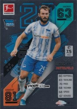 Cromo Lucas Tousart - German Bundesliga 2021-2022. Match Attax Chrome
 n. 12 - Topps