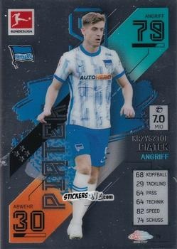 Figurina Krzysztof Piątek  - German Bundesliga 2021-2022. Match Attax Chrome
 n. 14 - Topps