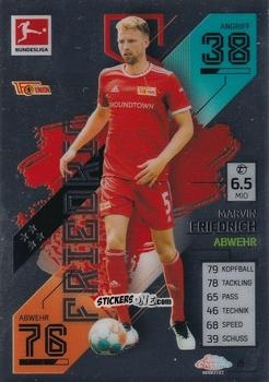 Cromo Marvin Friedrich - German Bundesliga 2021-2022. Match Attax Chrome
 n. 15 - Topps