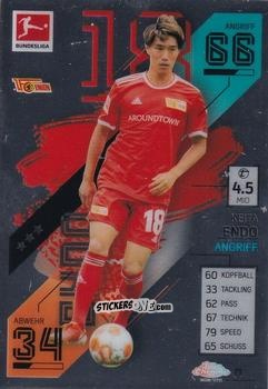 Cromo Keita Endo - German Bundesliga 2021-2022. Match Attax Chrome
 n. 21 - Topps
