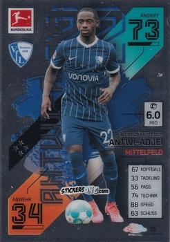 Sticker Christopher Antwi-Adjei - German Bundesliga 2021-2022. Match Attax Chrome
 n. 33 - Topps