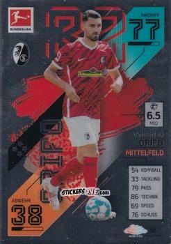 Sticker Vincenzo Grifo - German Bundesliga 2021-2022. Match Attax Chrome
 n. 52 - Topps