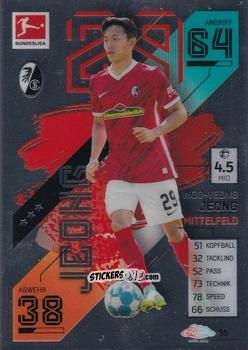 Cromo Woo-Yeong Jeong - German Bundesliga 2021-2022. Match Attax Chrome
 n. 56 - Topps