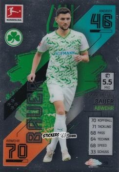 Cromo Maximilian Bauer - German Bundesliga 2021-2022. Match Attax Chrome
 n. 59 - Topps