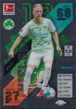 Cromo Havard Nielsen - German Bundesliga 2021-2022. Match Attax Chrome
 n. 64 - Topps
