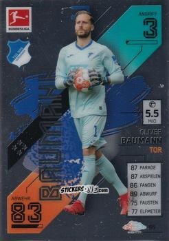 Figurina Oliver Baumann - German Bundesliga 2021-2022. Match Attax Chrome
 n. 65 - Topps