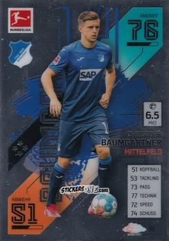 Cromo Christoph Baumgartner - German Bundesliga 2021-2022. Match Attax Chrome
 n. 70 - Topps