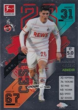 Sticker Sava-Arangel Cestic - German Bundesliga 2021-2022. Match Attax Chrome
 n. 74 - Topps