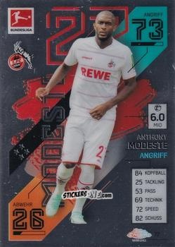 Sticker Anthony Modeste - German Bundesliga 2021-2022. Match Attax Chrome
 n. 77 - Topps