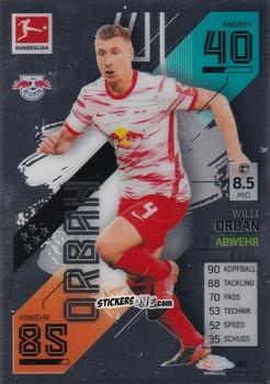 Cromo Willi Orban - German Bundesliga 2021-2022. Match Attax Chrome
 n. 81 - Topps