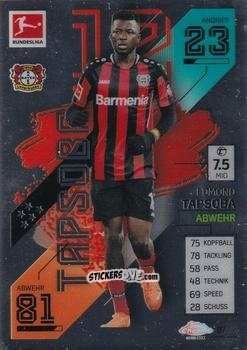 Sticker Edmond Tapsoba - German Bundesliga 2021-2022. Match Attax Chrome
 n. 87 - Topps