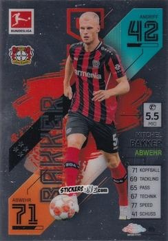Cromo Mitchel Bakker - German Bundesliga 2021-2022. Match Attax Chrome
 n. 89 - Topps