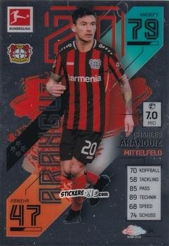 Sticker Charles Aránguiz - German Bundesliga 2021-2022. Match Attax Chrome
 n. 91 - Topps