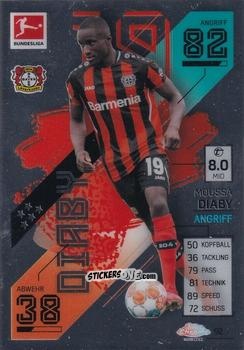 Cromo Moussa Diaby - German Bundesliga 2021-2022. Match Attax Chrome
 n. 92 - Topps