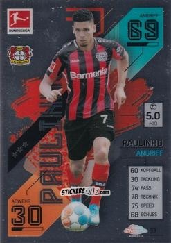 Figurina Paulinho - German Bundesliga 2021-2022. Match Attax Chrome
 n. 93 - Topps