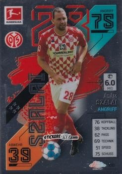 Figurina Ádám Szalai - German Bundesliga 2021-2022. Match Attax Chrome
 n. 100 - Topps