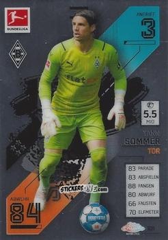 Cromo Yann Sommer - German Bundesliga 2021-2022. Match Attax Chrome
 n. 101 - Topps