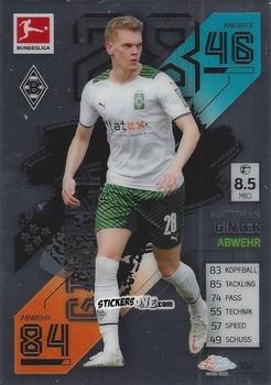 Cromo Matthias Ginter - German Bundesliga 2021-2022. Match Attax Chrome
 n. 102 - Topps
