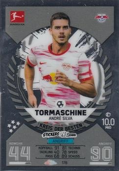 Sticker André Silva - German Bundesliga 2021-2022. Match Attax Chrome
 n. 178 - Topps