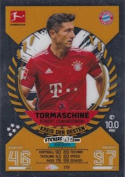 Sticker Robert Lewandowski - German Bundesliga 2021-2022. Match Attax Chrome
 n. 179 - Topps