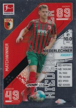 Cromo Florian Niederlechner - German Bundesliga 2021-2022. Match Attax Chrome
 n. 180 - Topps