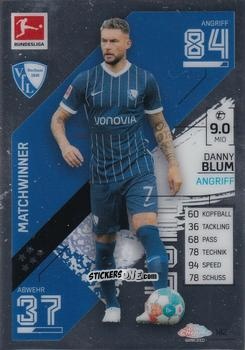 Figurina Danny Blum - German Bundesliga 2021-2022. Match Attax Chrome
 n. 182 - Topps