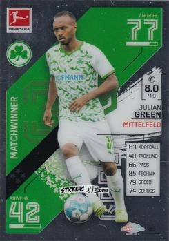 Cromo Julian Green - German Bundesliga 2021-2022. Match Attax Chrome
 n. 185 - Topps