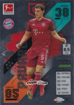 Figurina Benjamin Pavard - German Bundesliga 2021-2022. Match Attax Chrome
 n. 110 - Topps