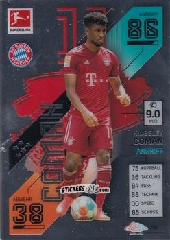 Figurina Kingsley Coman - German Bundesliga 2021-2022. Match Attax Chrome
 n. 114 - Topps