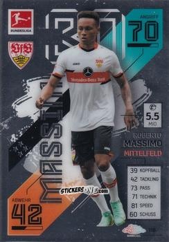 Cromo Roberto Massimo - German Bundesliga 2021-2022. Match Attax Chrome
 n. 118 - Topps