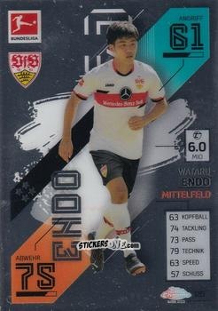 Cromo Wataru Endo - German Bundesliga 2021-2022. Match Attax Chrome
 n. 120 - Topps