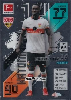 Figurina Silas Katompa Mvumpa - German Bundesliga 2021-2022. Match Attax Chrome
 n. 121 - Topps