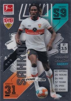 Sticker Mohamed Sankoh - German Bundesliga 2021-2022. Match Attax Chrome
 n. 122 - Topps