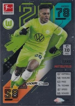 Sticker Ridle Baku - German Bundesliga 2021-2022. Match Attax Chrome
 n. 125 - Topps