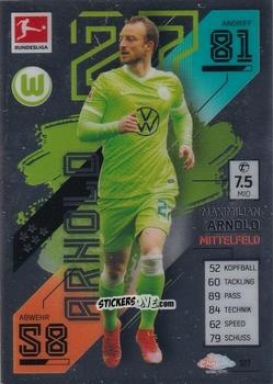 Sticker Maximilian Arnold - German Bundesliga 2021-2022. Match Attax Chrome
 n. 127 - Topps