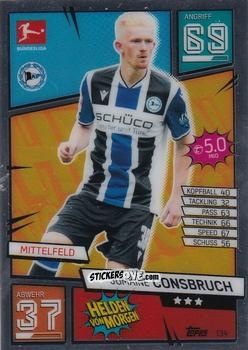 Figurina Jomaine Consbruch - German Bundesliga 2021-2022. Match Attax Chrome
 n. 134 - Topps