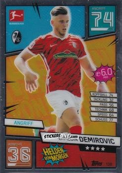 Sticker Ermedin Demirovic - German Bundesliga 2021-2022. Match Attax Chrome
 n. 138 - Topps