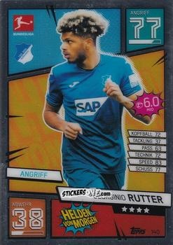 Sticker Georginio Rutter - German Bundesliga 2021-2022. Match Attax Chrome
 n. 140 - Topps