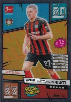 Figurina Florian Wirtz - German Bundesliga 2021-2022. Match Attax Chrome
 n. 143 - Topps