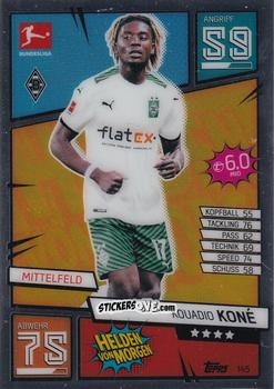 Cromo Kouadio Koné - German Bundesliga 2021-2022. Match Attax Chrome
 n. 145 - Topps