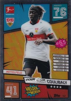 Cromo Tanguy Coulibaly - German Bundesliga 2021-2022. Match Attax Chrome
 n. 147 - Topps