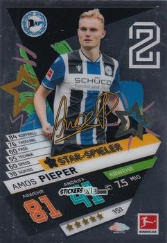 Cromo Amos Pieper - German Bundesliga 2021-2022. Match Attax Chrome
 n. 151 - Topps