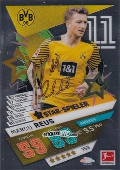 Figurina Marco Reus - German Bundesliga 2021-2022. Match Attax Chrome
 n. 153 - Topps