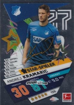 Cromo Andrej Kramaric - German Bundesliga 2021-2022. Match Attax Chrome
 n. 156 - Topps