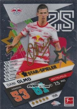 Figurina Dani Olmo - German Bundesliga 2021-2022. Match Attax Chrome
 n. 158 - Topps