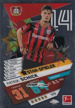 Cromo Patrik Schick - German Bundesliga 2021-2022. Match Attax Chrome
 n. 159 - Topps