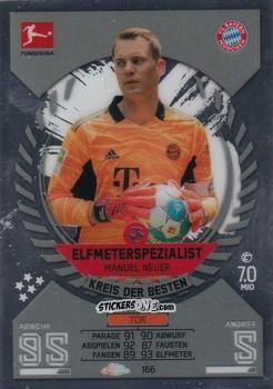 Figurina Manuel Neuer - German Bundesliga 2021-2022. Match Attax Chrome
 n. 166 - Topps