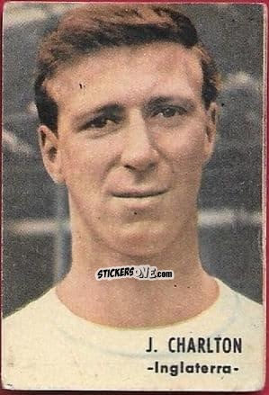 Cromo Jack Charlton - Campeonato Mundial de Futebol n. 133 - Agência Portuguesa de Revista
