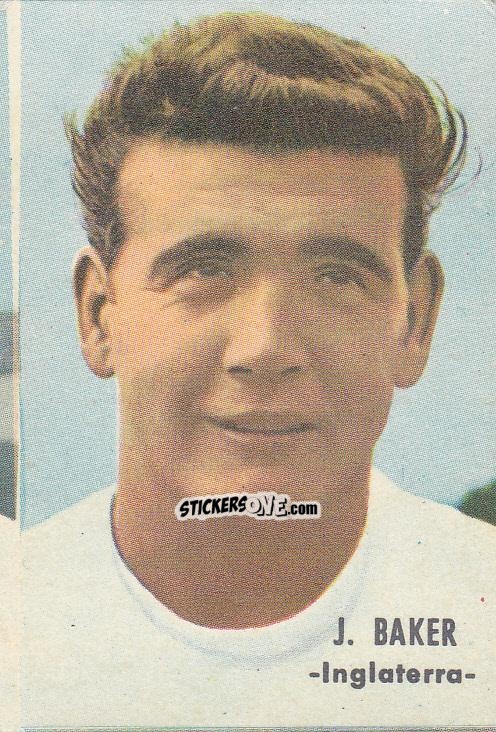 Figurina Joe Baker - Campeonato Mundial de Futebol n. 143 - Agência Portuguesa de Revista

